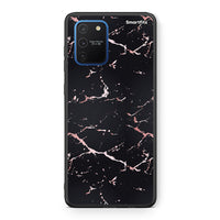 Thumbnail for 4 - Samsung Galaxy S10 Lite Black Rosegold Marble case, cover, bumper