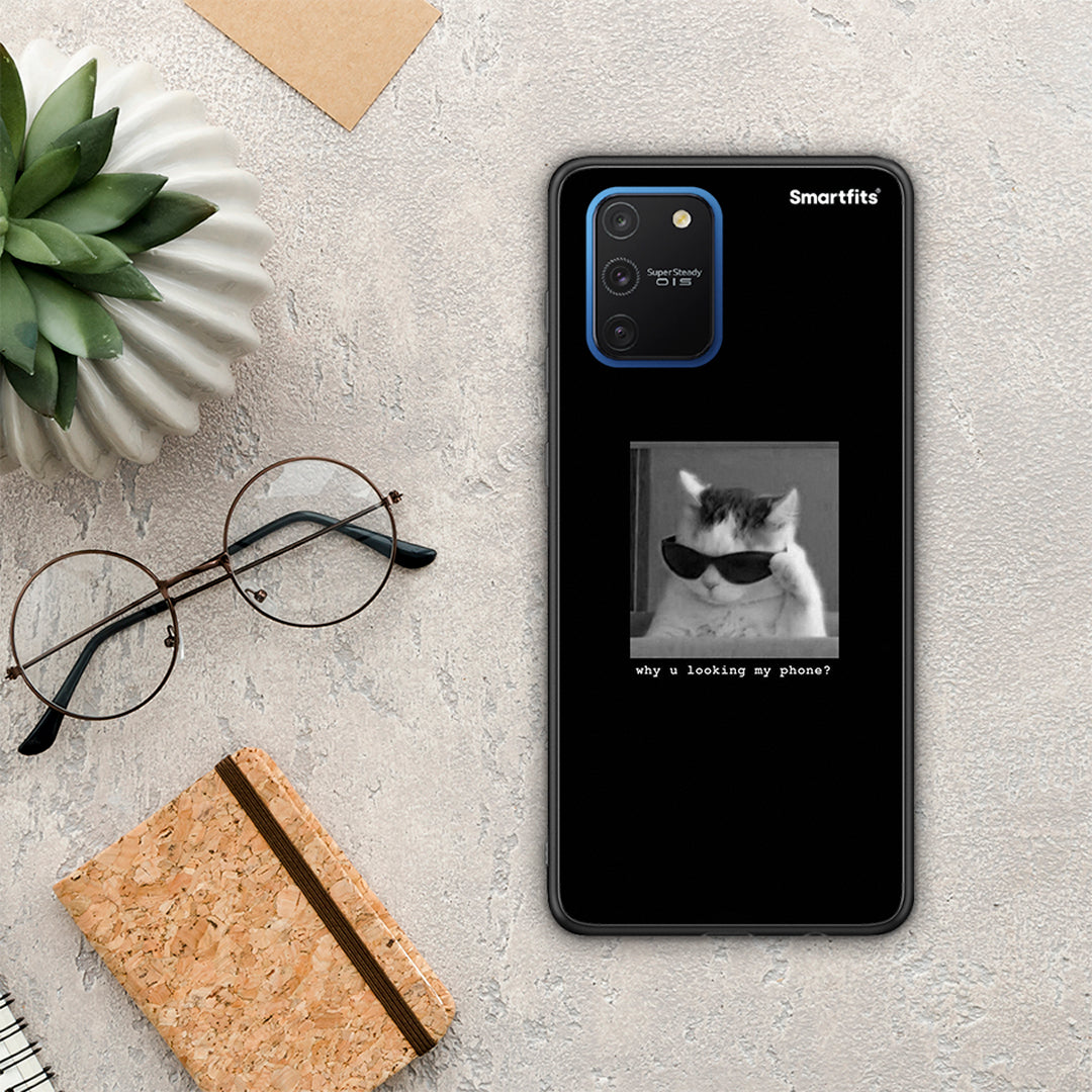 Meme Cat - Samsung Galaxy S10 Lite θήκη