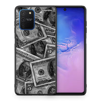 Thumbnail for Θήκη Samsung Galaxy S10 Lite Money Dollars από τη Smartfits με σχέδιο στο πίσω μέρος και μαύρο περίβλημα | Samsung Galaxy S10 Lite Money Dollars case with colorful back and black bezels