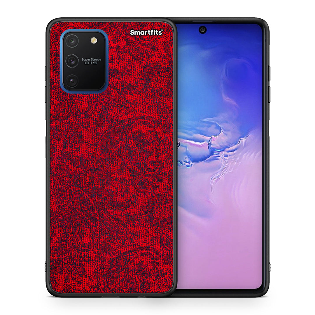 Θήκη Samsung Galaxy S10 Lite Paisley Cashmere από τη Smartfits με σχέδιο στο πίσω μέρος και μαύρο περίβλημα | Samsung Galaxy S10 Lite Paisley Cashmere case with colorful back and black bezels