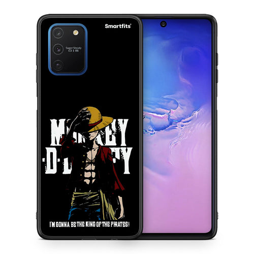 Θήκη Samsung Galaxy S10 Lite Pirate King από τη Smartfits με σχέδιο στο πίσω μέρος και μαύρο περίβλημα | Samsung Galaxy S10 Lite Pirate King case with colorful back and black bezels