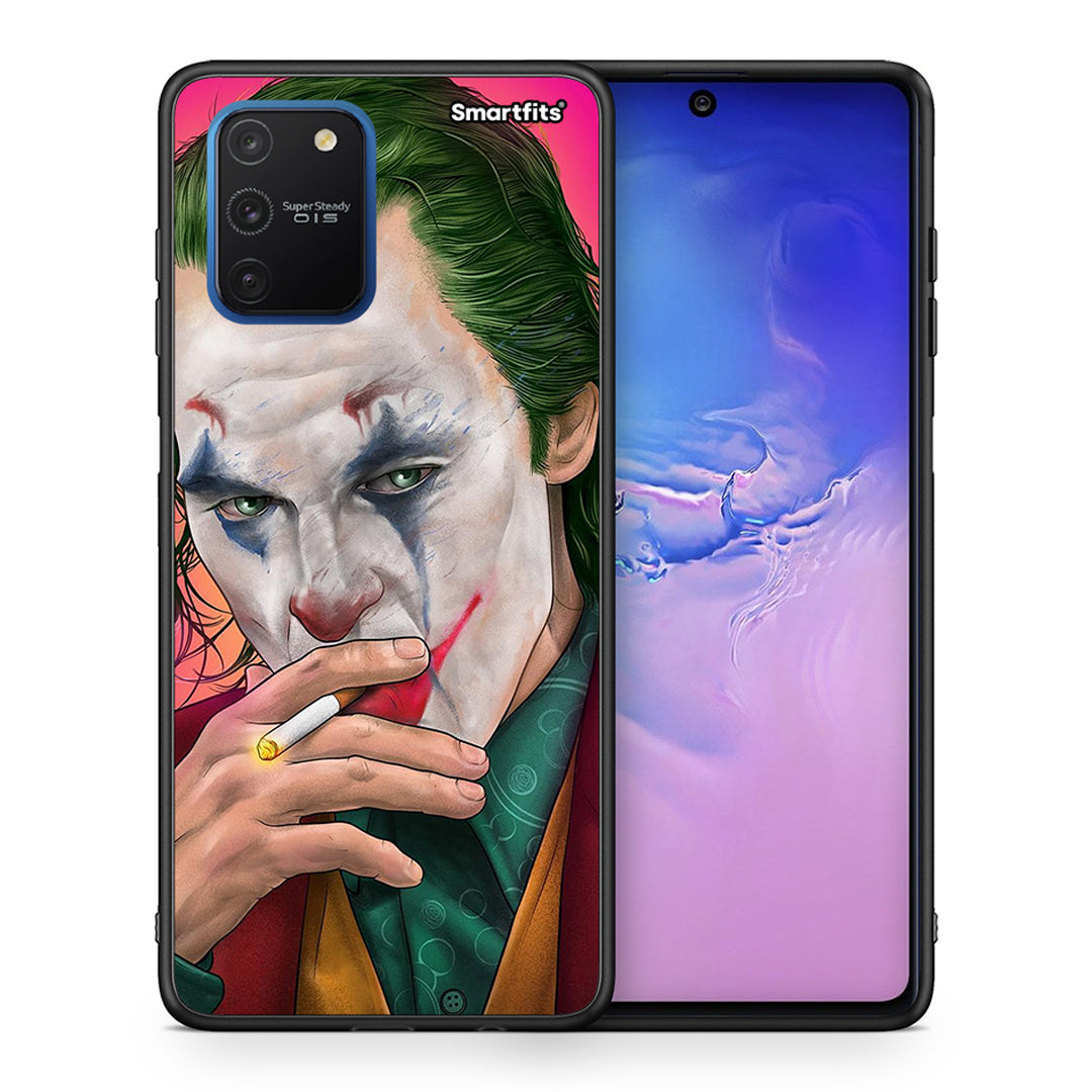 Θήκη Samsung Galaxy S10 Lite JokesOnU PopArt από τη Smartfits με σχέδιο στο πίσω μέρος και μαύρο περίβλημα | Samsung Galaxy S10 Lite JokesOnU PopArt case with colorful back and black bezels