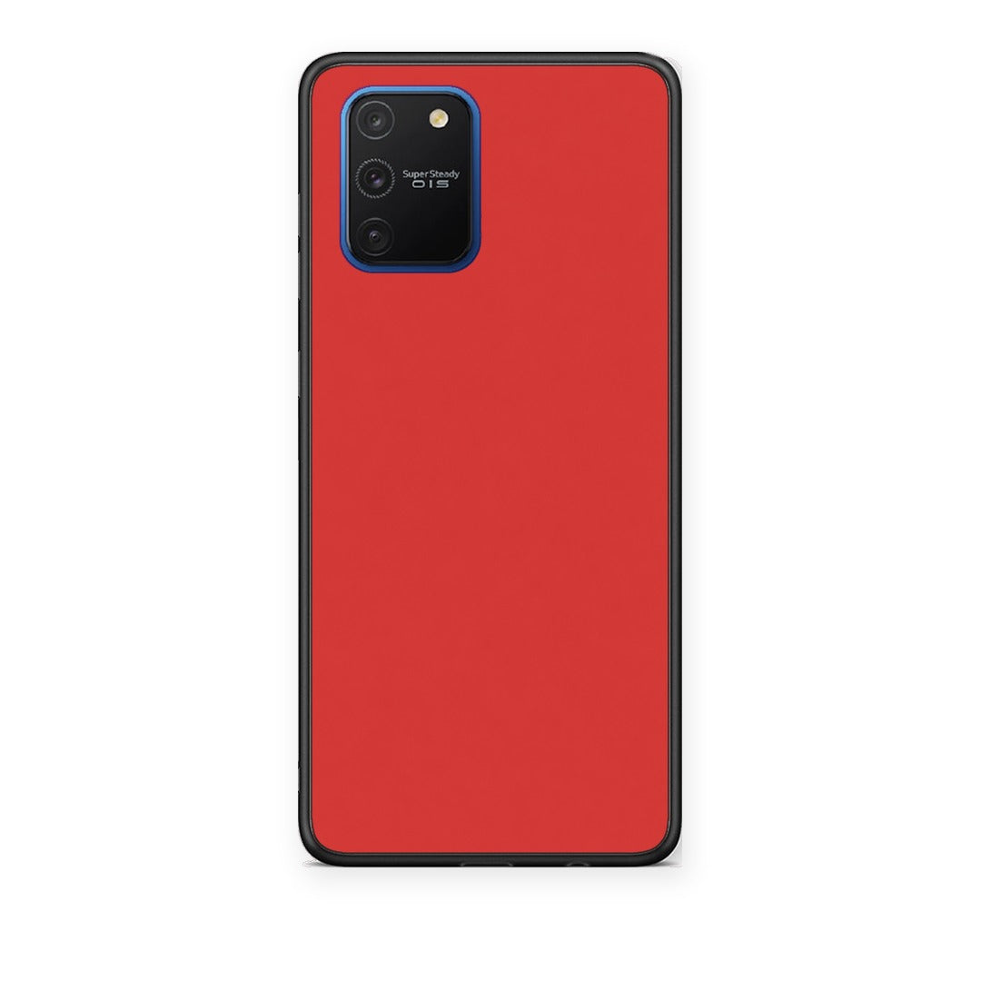 Θήκη Samsung Galaxy S10 Lite Poppy Red από τη Smartfits με σχέδιο στο πίσω μέρος και μαύρο περίβλημα | Samsung Galaxy S10 Lite Poppy Red case with colorful back and black bezels