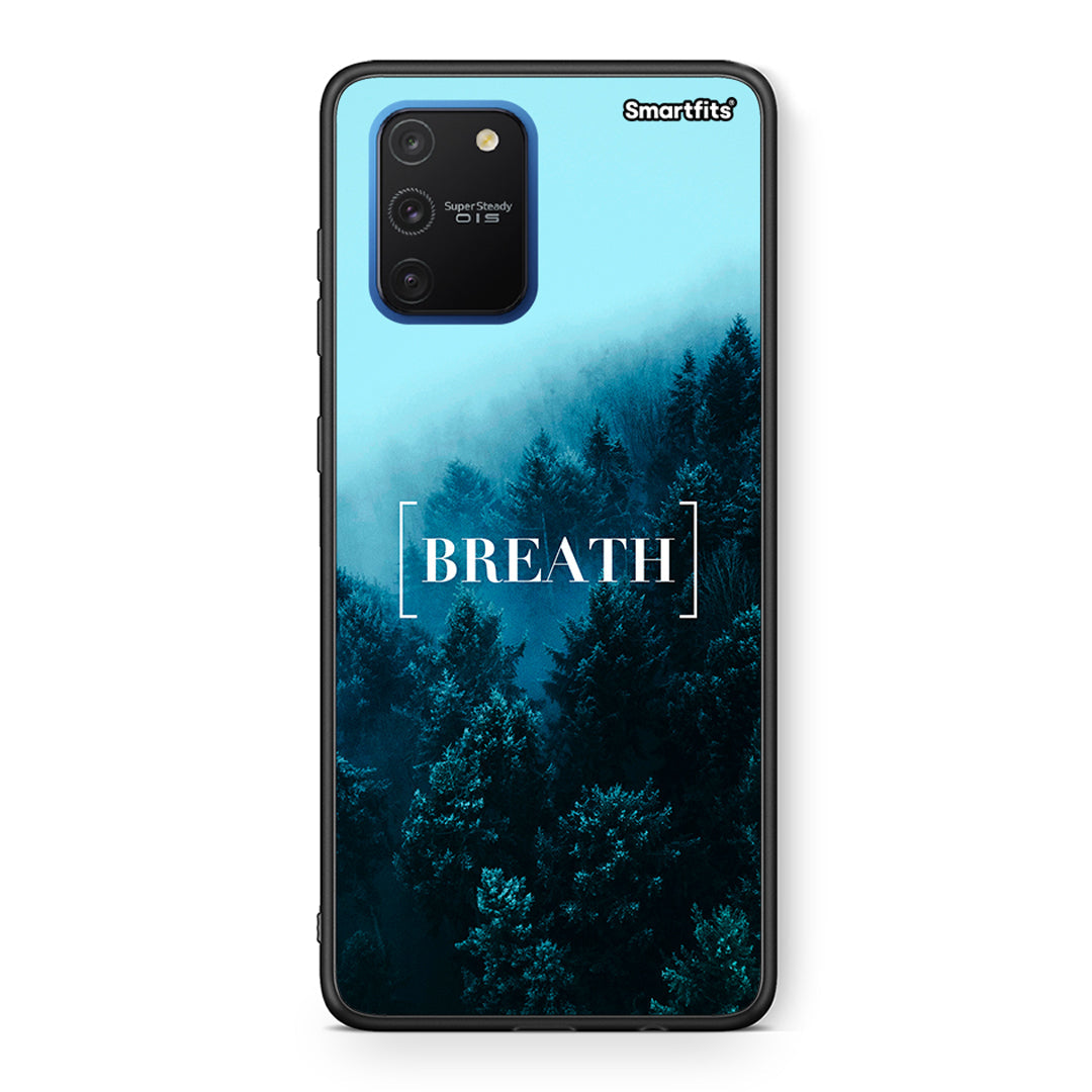 4 - Samsung Galaxy S10 Lite Breath Quote case, cover, bumper