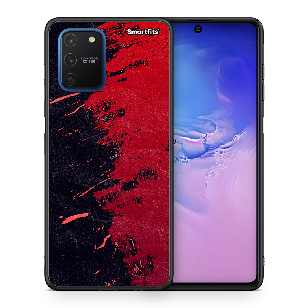 Red Paint - Samsung Galaxy S10 Lite θήκη