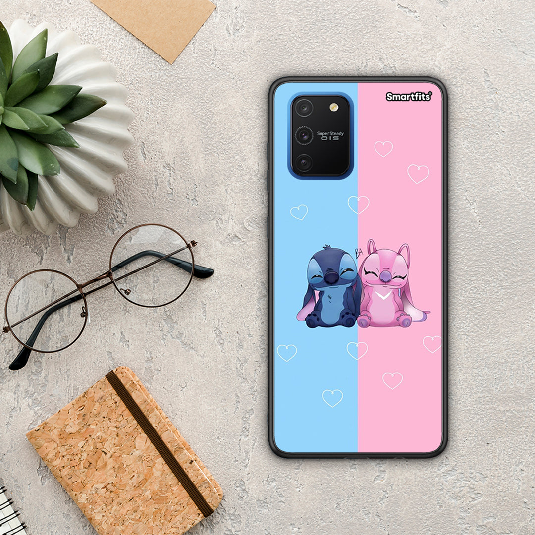 Stitch And Angel - Samsung Galaxy S10 Lite θήκη