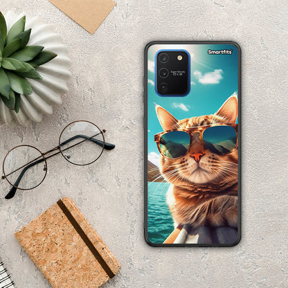 Summer Cat - Samsung Galaxy S10 Lite θήκη