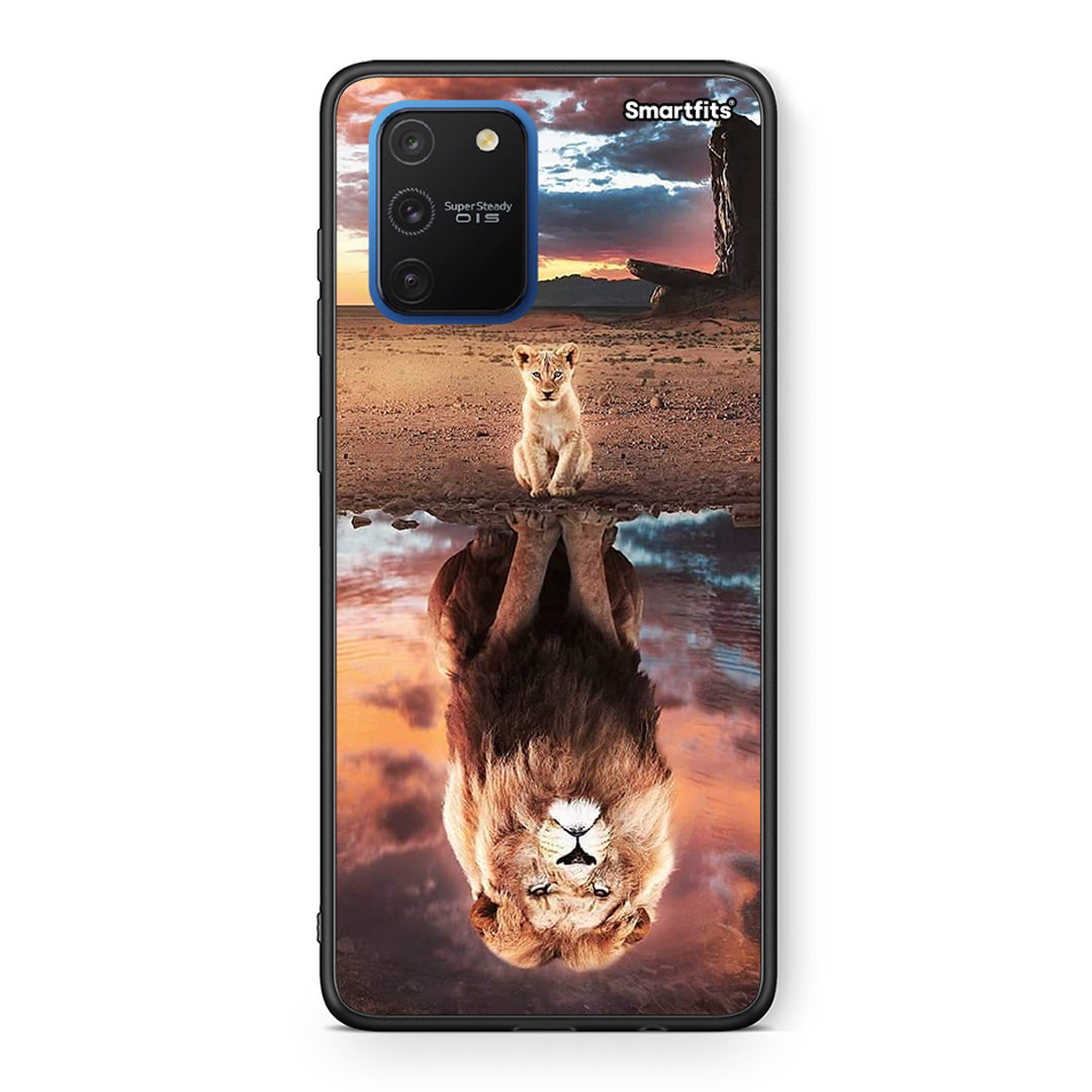 Samsung Galaxy S10 Lite Sunset Dreams Θήκη Αγίου Βαλεντίνου από τη Smartfits με σχέδιο στο πίσω μέρος και μαύρο περίβλημα | Smartphone case with colorful back and black bezels by Smartfits