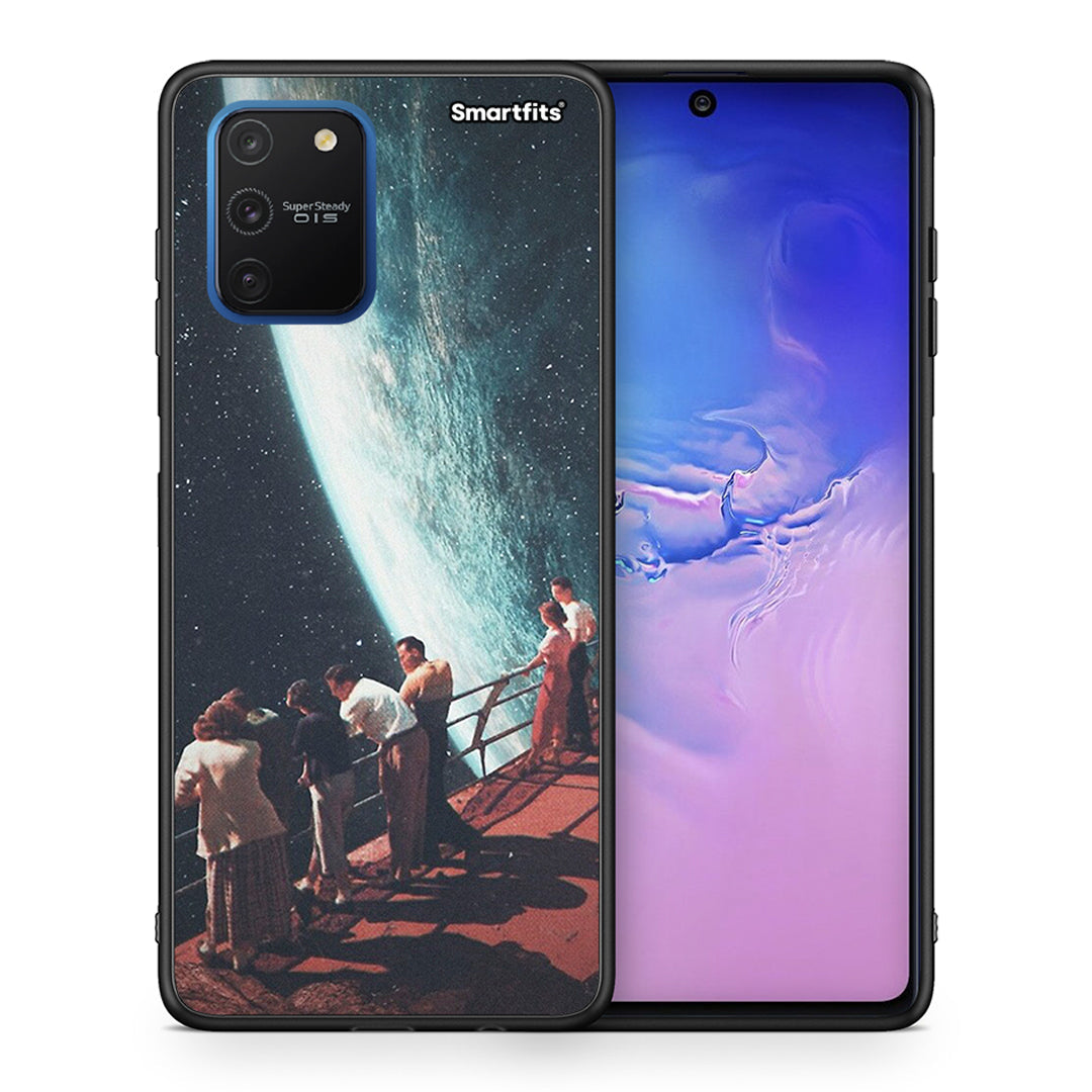 Θήκη Samsung Galaxy S10 Lite Surreal View από τη Smartfits με σχέδιο στο πίσω μέρος και μαύρο περίβλημα | Samsung Galaxy S10 Lite Surreal View case with colorful back and black bezels