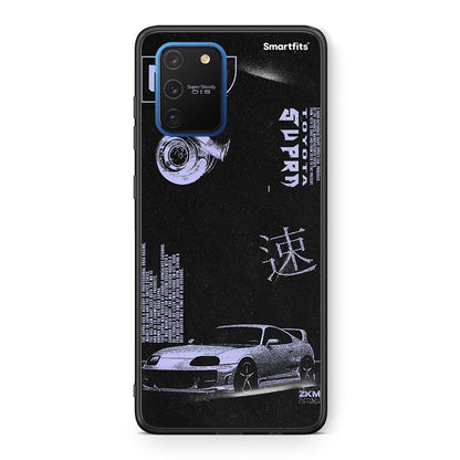 Samsung Galaxy S10 Lite Tokyo Drift Θήκη Αγίου Βαλεντίνου από τη Smartfits με σχέδιο στο πίσω μέρος και μαύρο περίβλημα | Smartphone case with colorful back and black bezels by Smartfits