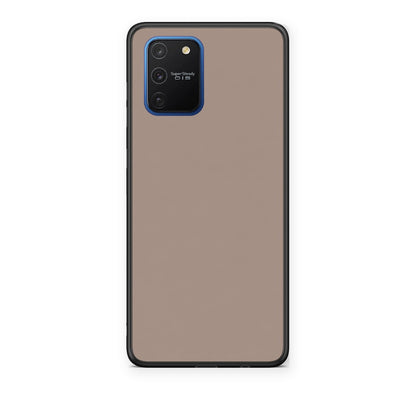 Θήκη Samsung Galaxy S10 Lite Warm Taupe από τη Smartfits με σχέδιο στο πίσω μέρος και μαύρο περίβλημα | Samsung Galaxy S10 Lite Warm Taupe case with colorful back and black bezels