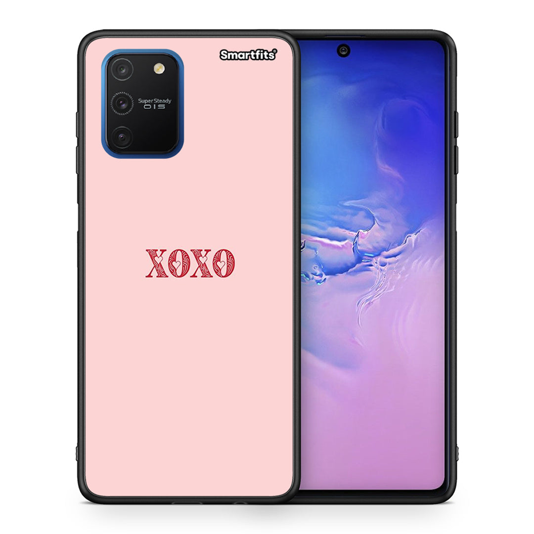 Θήκη Samsung Galaxy S10 Lite XOXO Love από τη Smartfits με σχέδιο στο πίσω μέρος και μαύρο περίβλημα | Samsung Galaxy S10 Lite XOXO Love case with colorful back and black bezels