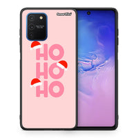 Thumbnail for Θήκη Samsung Galaxy S10 Lite Xmas Ho Ho Ho από τη Smartfits με σχέδιο στο πίσω μέρος και μαύρο περίβλημα | Samsung Galaxy S10 Lite Xmas Ho Ho Ho case with colorful back and black bezels