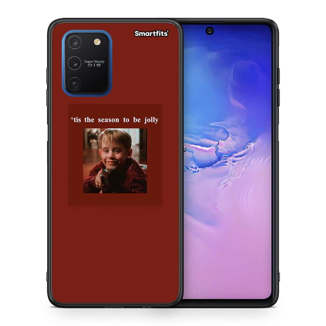 Θήκη Samsung Galaxy S10 Lite Xmas Ultimate Spirit από τη Smartfits με σχέδιο στο πίσω μέρος και μαύρο περίβλημα | Samsung Galaxy S10 Lite Xmas Ultimate Spirit case with colorful back and black bezels