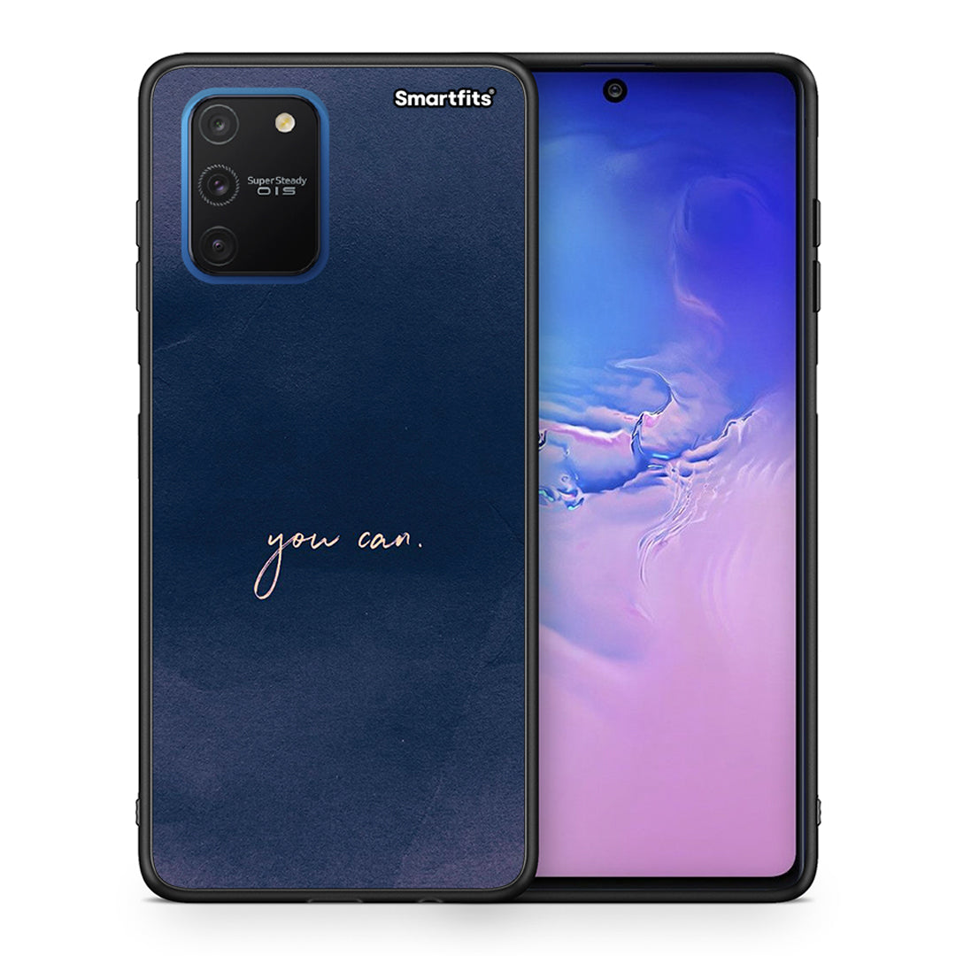 Θήκη Samsung Galaxy S10 Lite You Can από τη Smartfits με σχέδιο στο πίσω μέρος και μαύρο περίβλημα | Samsung Galaxy S10 Lite You Can case with colorful back and black bezels