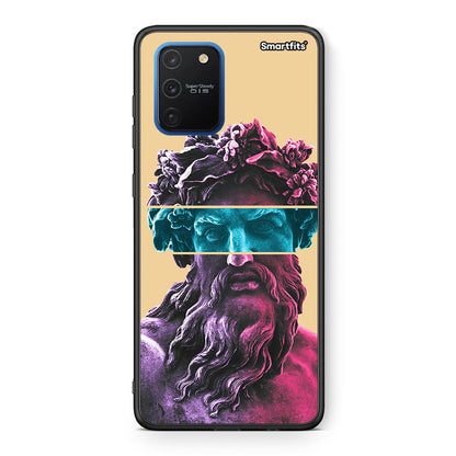 Samsung Galaxy S10 Lite Zeus Art Θήκη Αγίου Βαλεντίνου από τη Smartfits με σχέδιο στο πίσω μέρος και μαύρο περίβλημα | Smartphone case with colorful back and black bezels by Smartfits