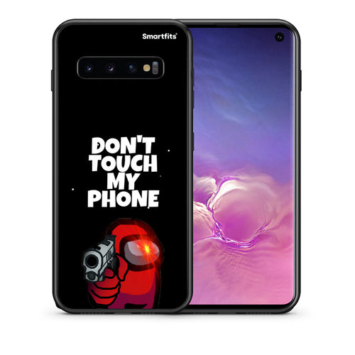 Θήκη Samsung S10 My Phone από τη Smartfits με σχέδιο στο πίσω μέρος και μαύρο περίβλημα | Samsung S10 My Phone case with colorful back and black bezels