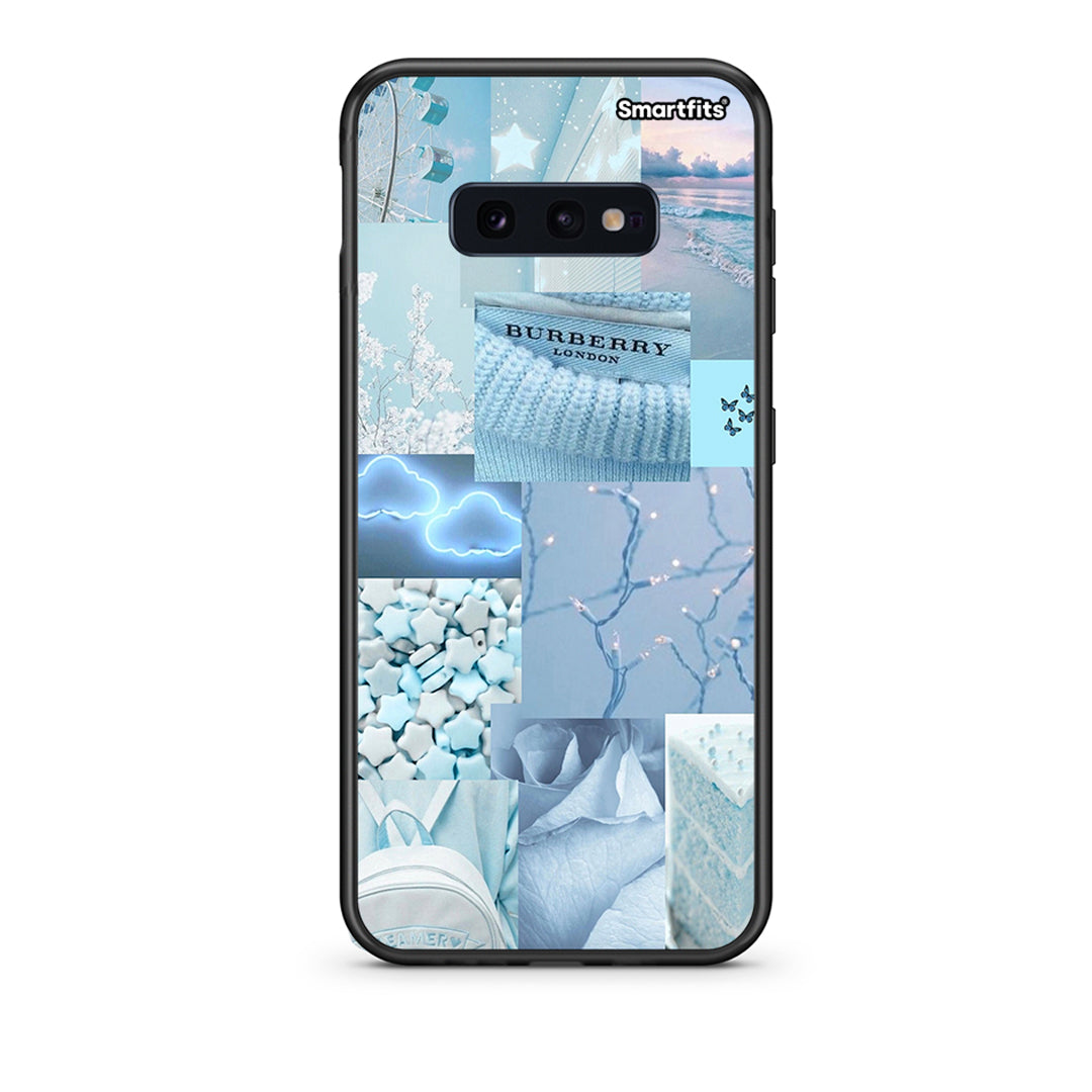 samsung s10e Ciel Aesthetic Collage θήκη από τη Smartfits με σχέδιο στο πίσω μέρος και μαύρο περίβλημα | Smartphone case with colorful back and black bezels by Smartfits