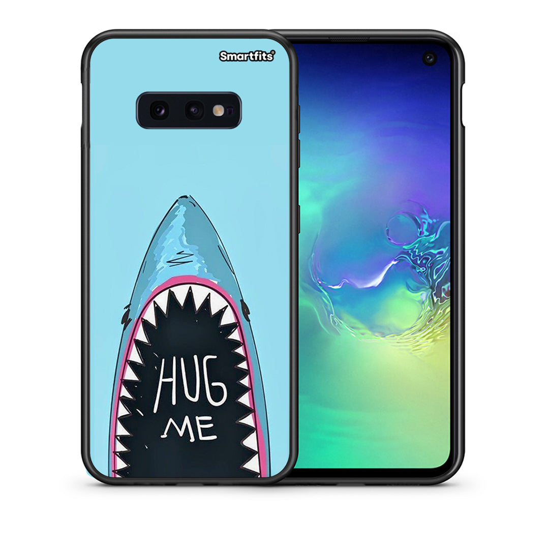 Θήκη Samsung S10e Hug Me από τη Smartfits με σχέδιο στο πίσω μέρος και μαύρο περίβλημα | Samsung S10e Hug Me case with colorful back and black bezels