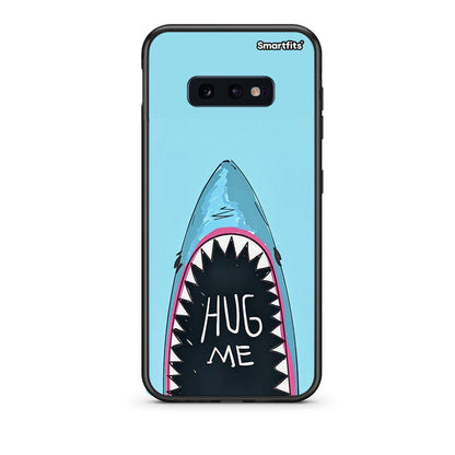samsung s10e Hug Me θήκη από τη Smartfits με σχέδιο στο πίσω μέρος και μαύρο περίβλημα | Smartphone case with colorful back and black bezels by Smartfits