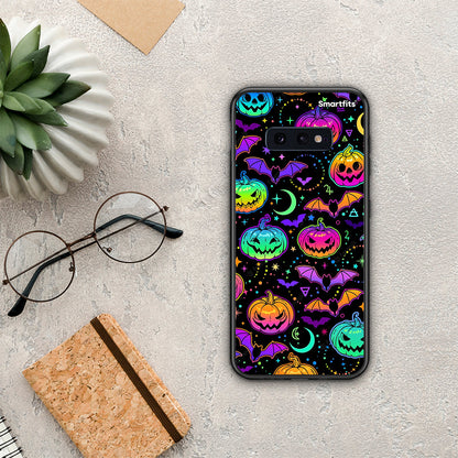 Neon Halloween - Samsung Galaxy S10e θήκη