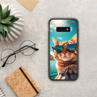 Thumbnail for Summer Cat - Samsung Galaxy S10e θήκη