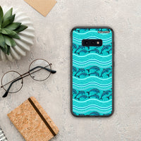 Thumbnail for Swimming Dolphins - Samsung Galaxy S10e θήκη