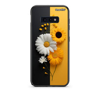 Thumbnail for samsung s10e Yellow Daisies θήκη από τη Smartfits με σχέδιο στο πίσω μέρος και μαύρο περίβλημα | Smartphone case with colorful back and black bezels by Smartfits