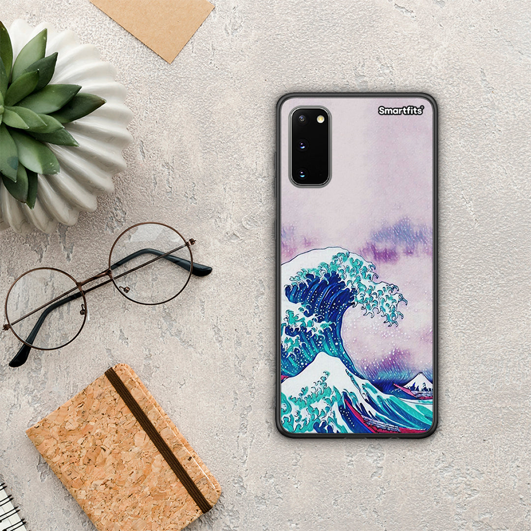 Blue Waves - Samsung Galaxy S20 θήκη