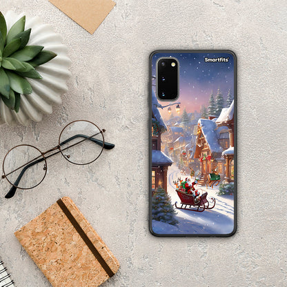 Christmas Snow - Samsung Galaxy S20 θήκη