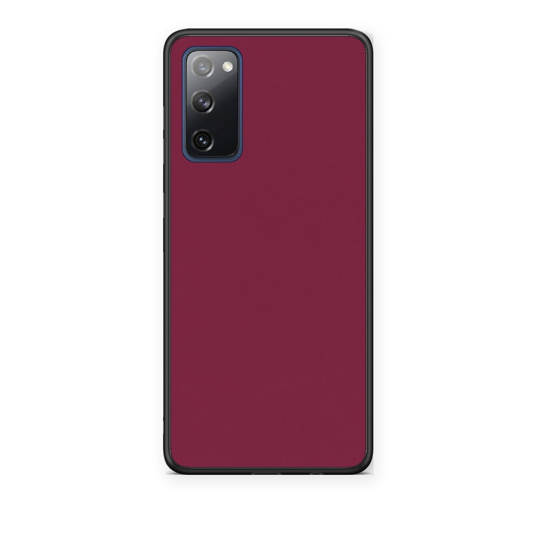 Θήκη Samsung Galaxy S20 FE Burgundy από τη Smartfits με σχέδιο στο πίσω μέρος και μαύρο περίβλημα | Samsung Galaxy S20 FE Burgundy case with colorful back and black bezels
