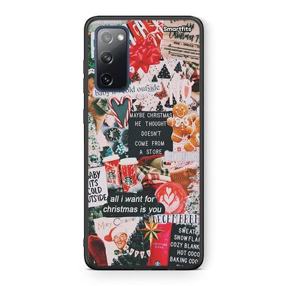 Christmas Happiness - Samsung Galaxy S20 FE θήκη
