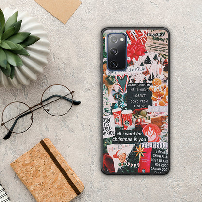 Christmas Happiness - Samsung Galaxy S20 FE θήκη
