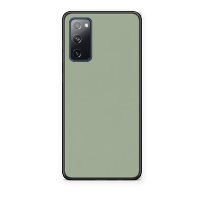 Θήκη Samsung Galaxy S20 FE Sage Green από τη Smartfits με σχέδιο στο πίσω μέρος και μαύρο περίβλημα | Samsung Galaxy S20 FE Sage Green case with colorful back and black bezels