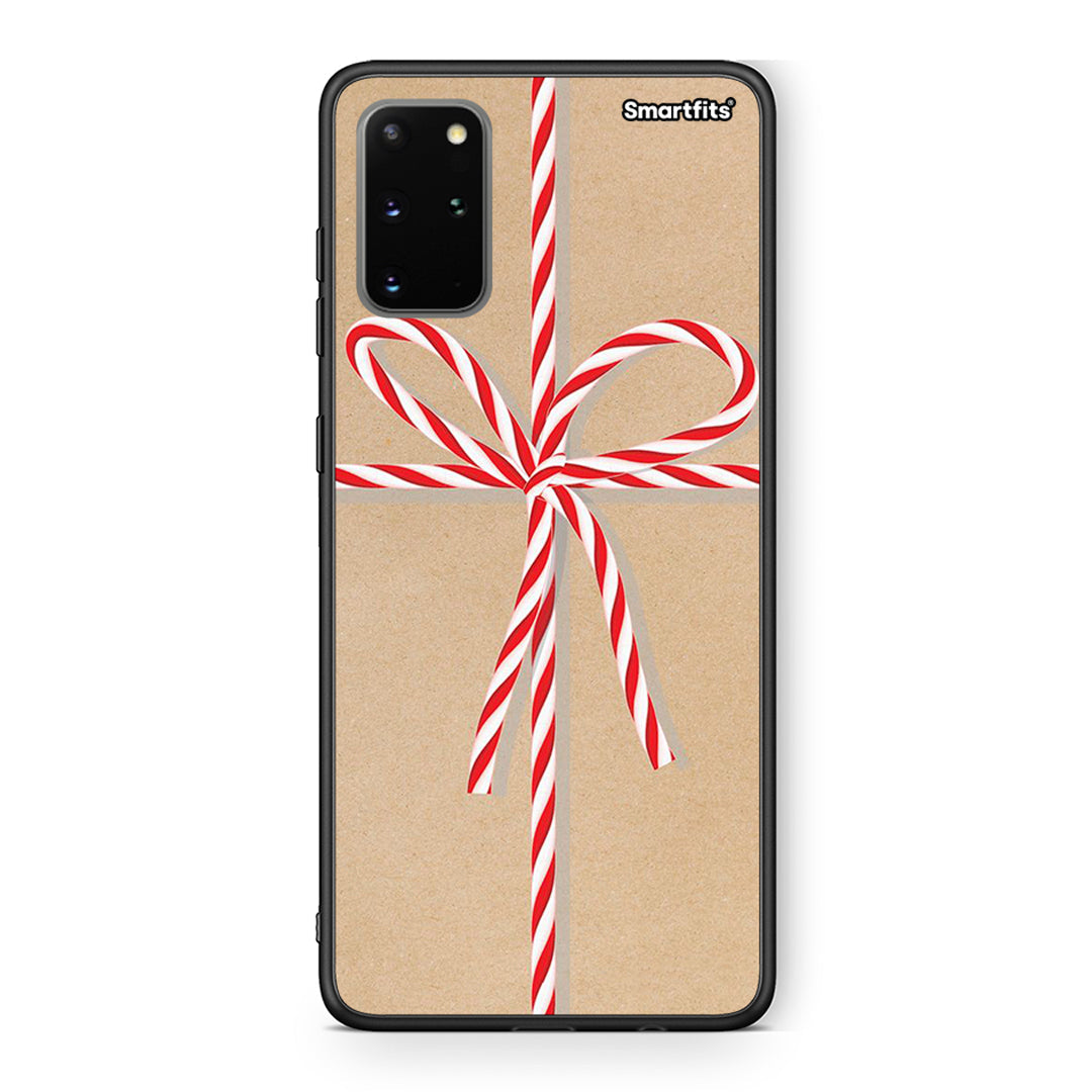 Samsung S20 Plus Christmas Gift θήκη από τη Smartfits με σχέδιο στο πίσω μέρος και μαύρο περίβλημα | Smartphone case with colorful back and black bezels by Smartfits