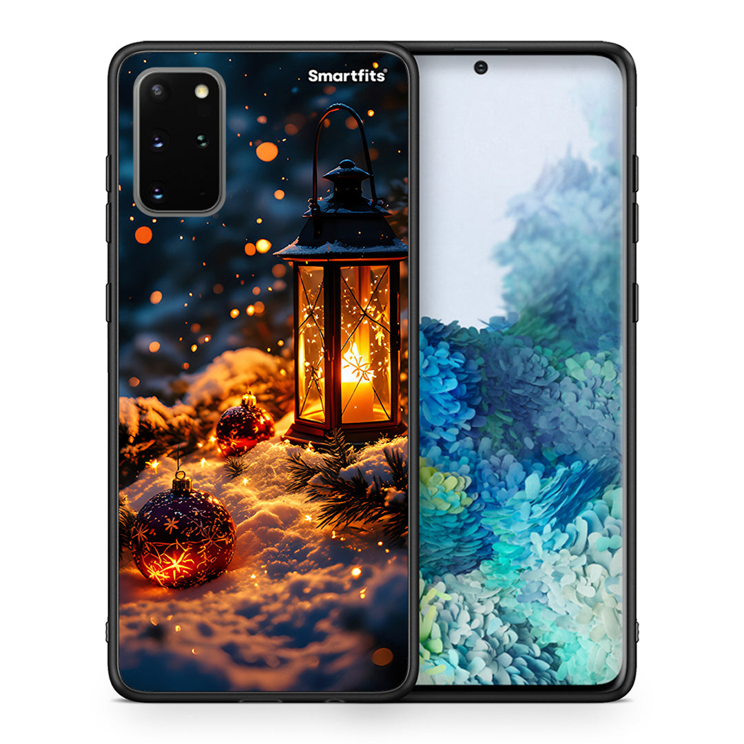 Θήκη Samsung S20 Plus Christmas Ornaments από τη Smartfits με σχέδιο στο πίσω μέρος και μαύρο περίβλημα | Samsung S20 Plus Christmas Ornaments case with colorful back and black bezels