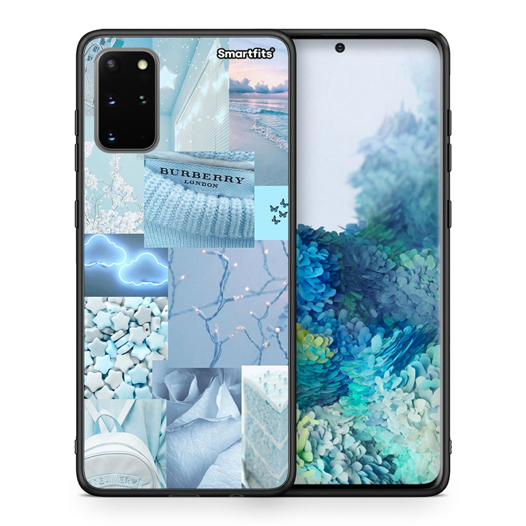 Θήκη Samsung S20 Plus Ciel Aesthetic Collage από τη Smartfits με σχέδιο στο πίσω μέρος και μαύρο περίβλημα | Samsung S20 Plus Ciel Aesthetic Collage case with colorful back and black bezels