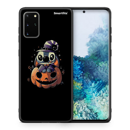 Θήκη Samsung S20 Plus Halloween Stitch από τη Smartfits με σχέδιο στο πίσω μέρος και μαύρο περίβλημα | Samsung S20 Plus Halloween Stitch case with colorful back and black bezels