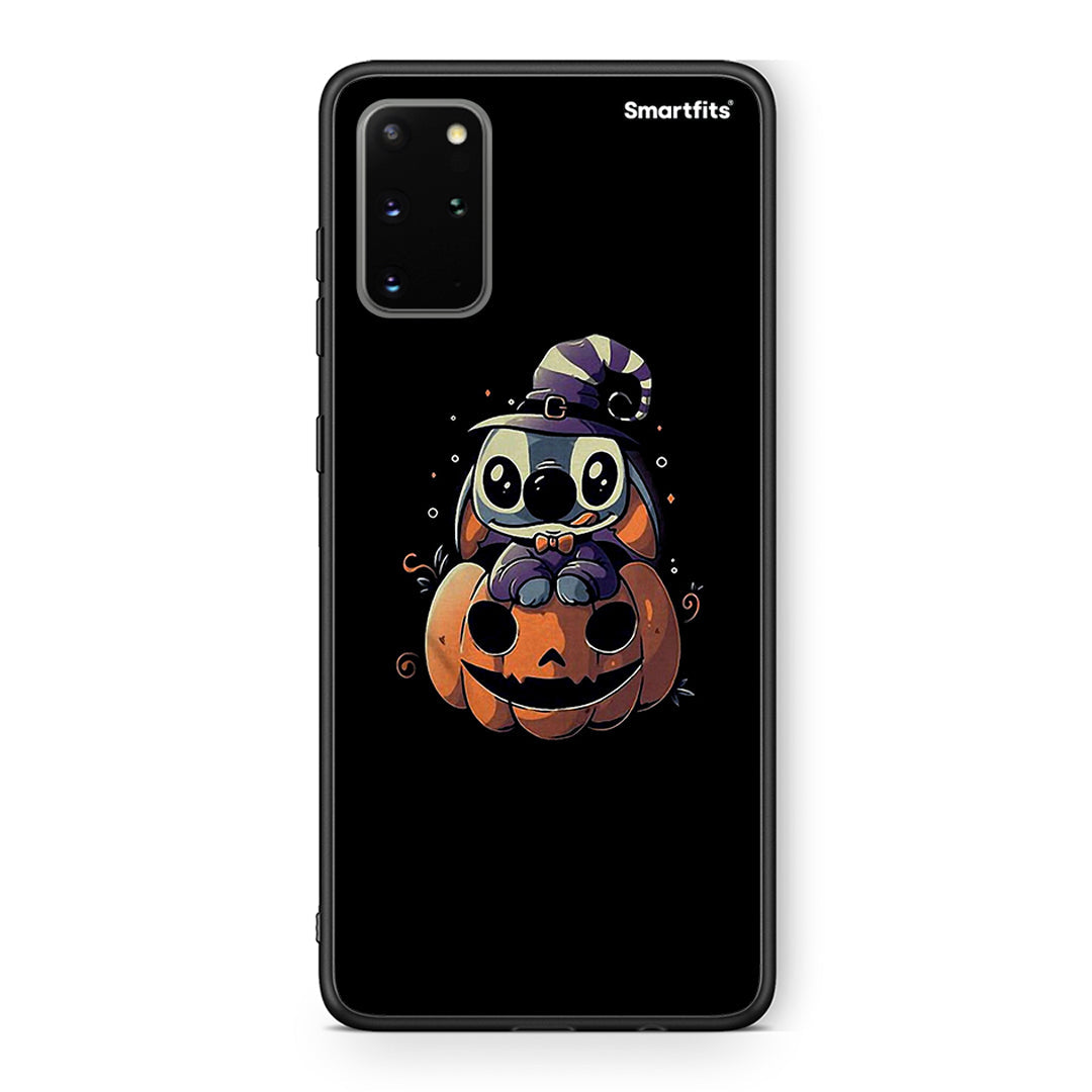 Samsung S20 Plus Halloween Stitch θήκη από τη Smartfits με σχέδιο στο πίσω μέρος και μαύρο περίβλημα | Smartphone case with colorful back and black bezels by Smartfits