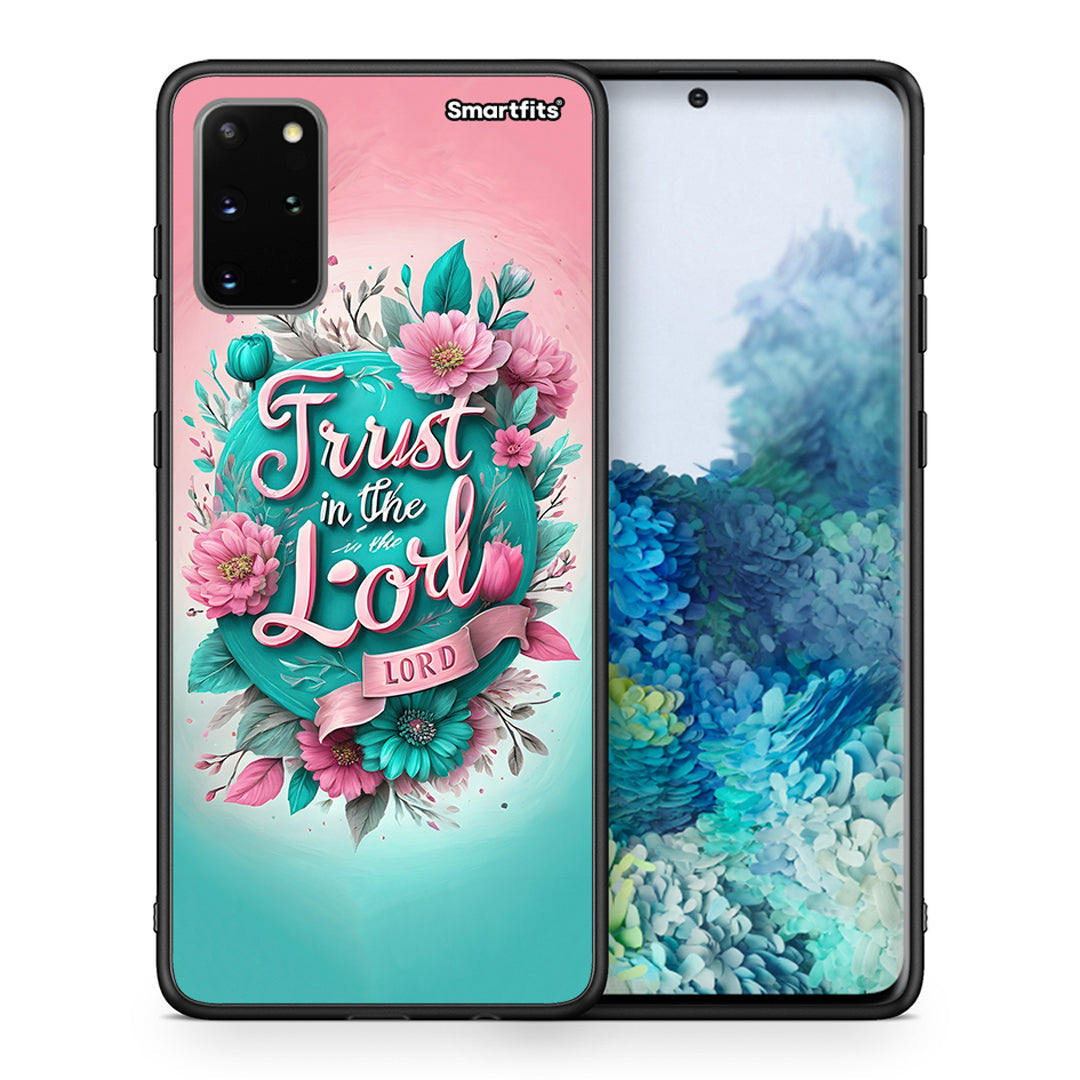 Θήκη Samsung S20 Plus Lord Trust από τη Smartfits με σχέδιο στο πίσω μέρος και μαύρο περίβλημα | Samsung S20 Plus Lord Trust case with colorful back and black bezels