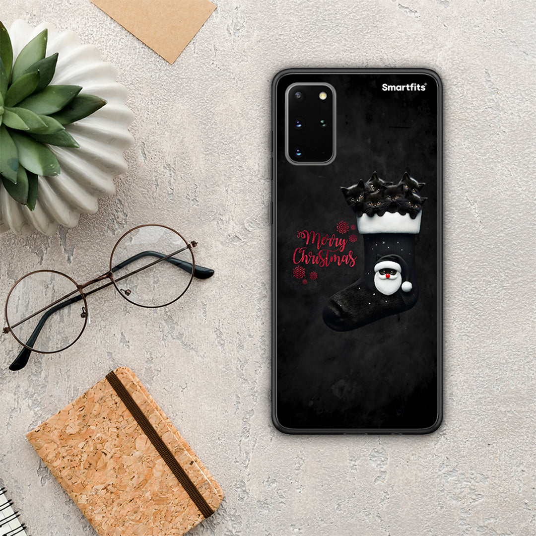 Merry Cat Christmas - Samsung Galaxy S20+ θήκη
