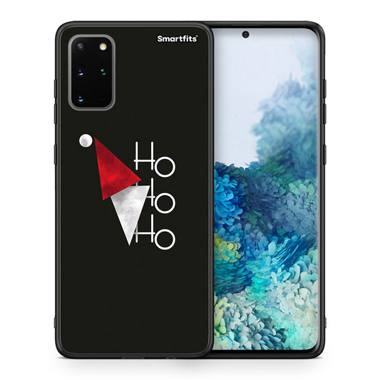 Θήκη Samsung S20 Plus Minimal Christmas από τη Smartfits με σχέδιο στο πίσω μέρος και μαύρο περίβλημα | Samsung S20 Plus Minimal Christmas case with colorful back and black bezels