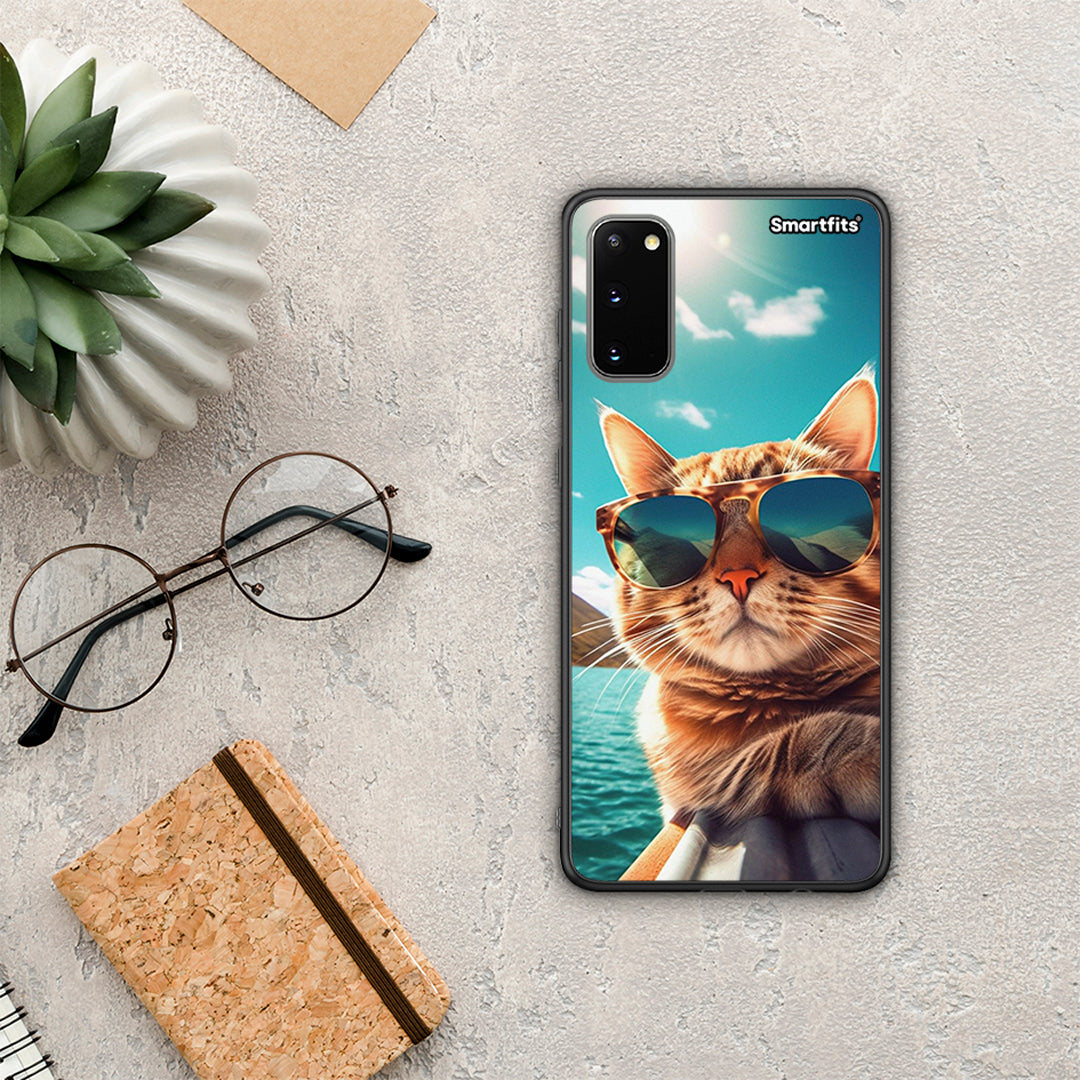 Summer Cat - Samsung Galaxy S20 θήκη