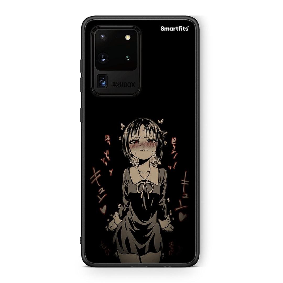 Samsung S20 Ultra Anime Girl θήκη από τη Smartfits με σχέδιο στο πίσω μέρος και μαύρο περίβλημα | Smartphone case with colorful back and black bezels by Smartfits