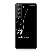Thumbnail for Samsung S21 FE Always & Forever 2 Θήκη Αγίου Βαλεντίνου από τη Smartfits με σχέδιο στο πίσω μέρος και μαύρο περίβλημα | Smartphone case with colorful back and black bezels by Smartfits