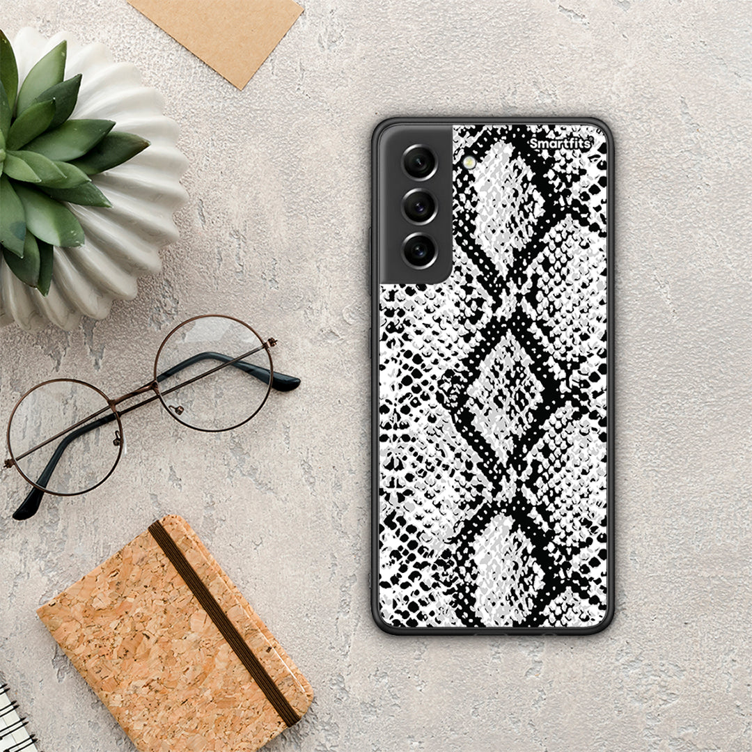Animal White Snake - Samsung Galaxy S21 FE θήκη