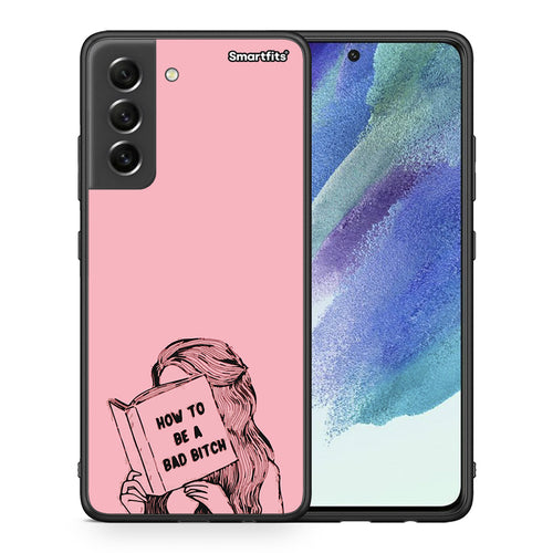 Θήκη Samsung S21 FE Bad Bitch από τη Smartfits με σχέδιο στο πίσω μέρος και μαύρο περίβλημα | Samsung S21 FE Bad Bitch case with colorful back and black bezels