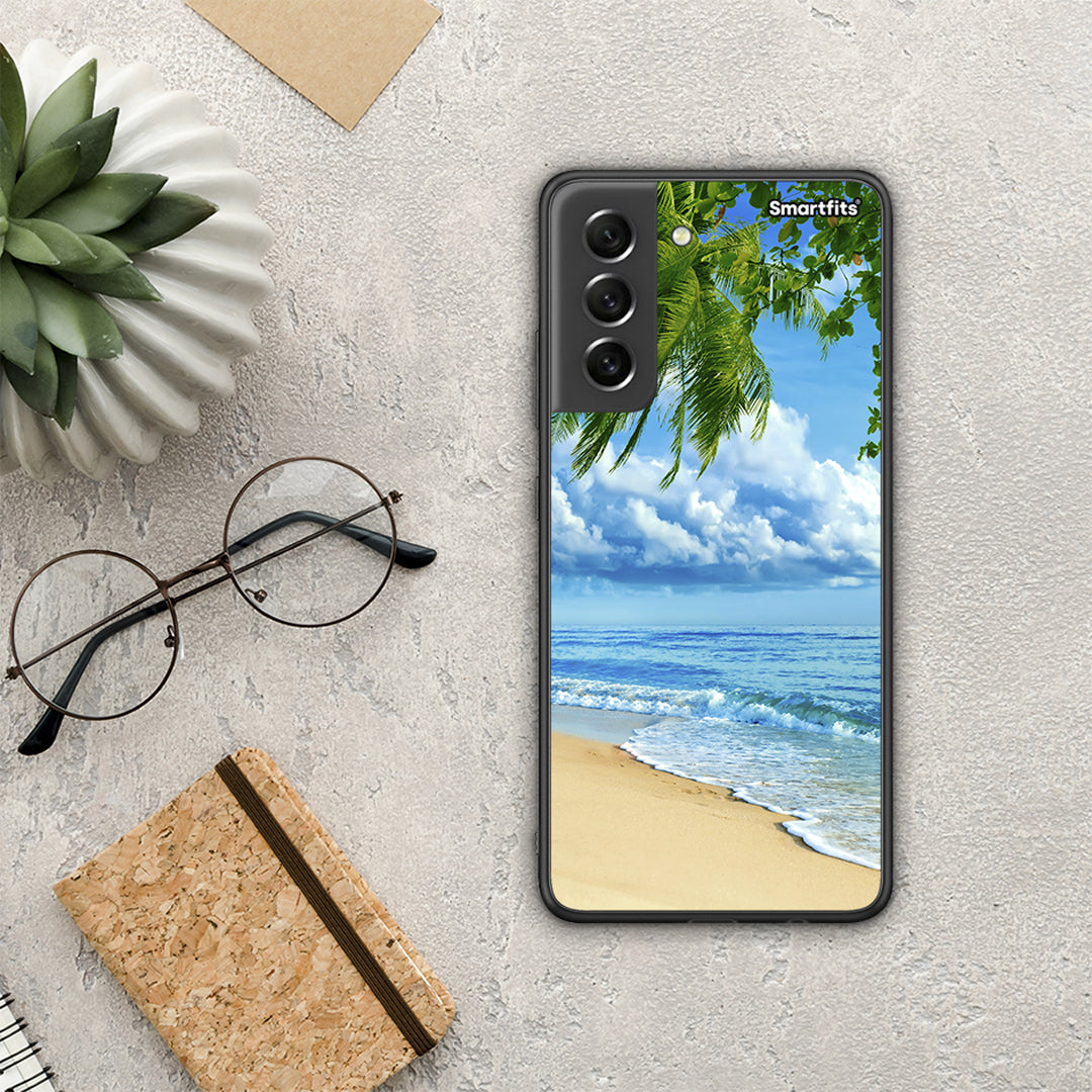 Beautiful Beach - Samsung Galaxy S21 FE θήκη