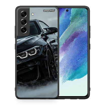 Θήκη Samsung S21 FE Black BMW από τη Smartfits με σχέδιο στο πίσω μέρος και μαύρο περίβλημα | Samsung S21 FE Black BMW case with colorful back and black bezels