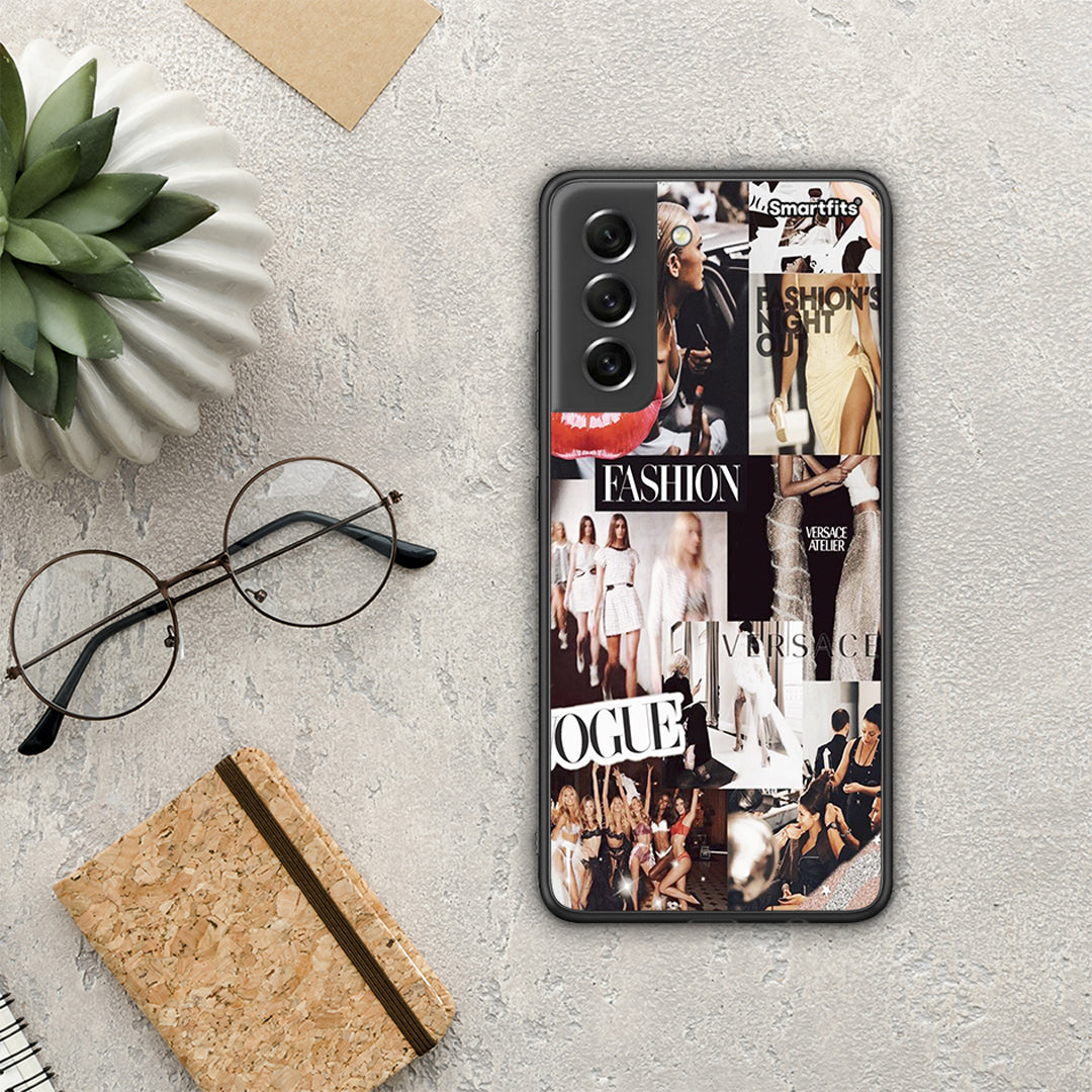Collage Fashion - Samsung Galaxy S21 FE θήκη